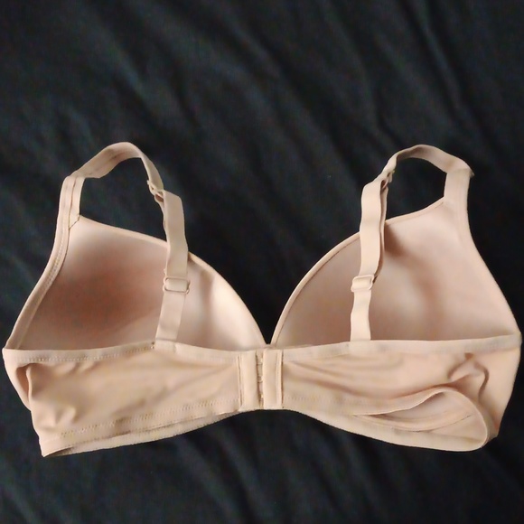 Skin Colored Mesh Bra - Picture 2 of 2